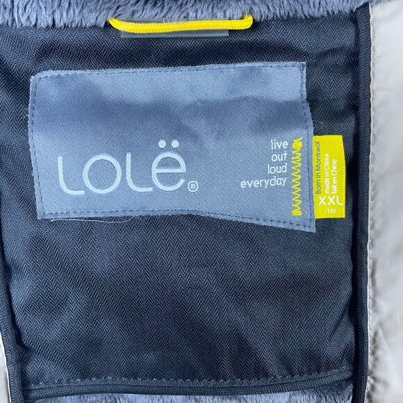 Lolë Women's Black Hooded Jacket Stylish Winter Outerwear Fully Lined Sz XXL - Picture 9 of 11